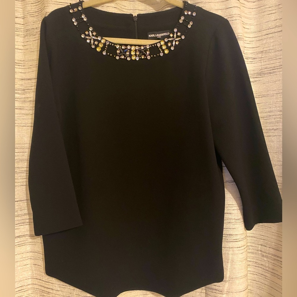 KARL LAGERFELD woman’s high quality blouse 🩶